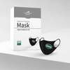 Reusable Washable Anti Bacterial Black Color Cotton Material Anti Bacterial Protective Face Mask for Personal Use