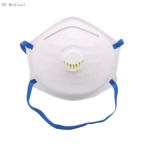 STQANON Cup Mask with Valve FFP2 Particulate Filter Anti Dust Protective Face Mask Non Woven Mask