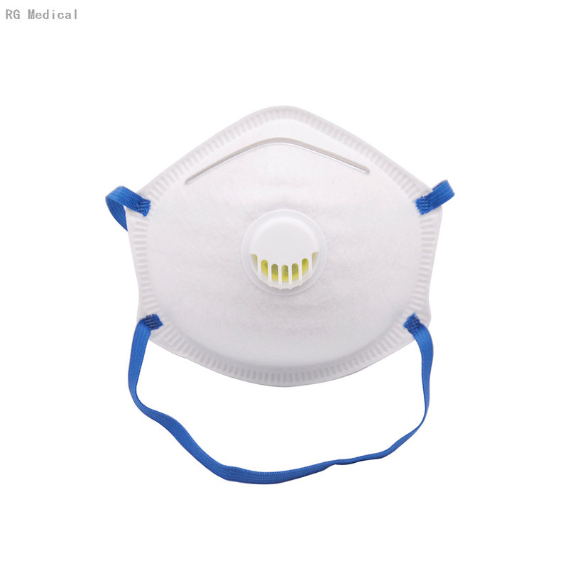 CE CERTIFIED Cup Shape FFP2 Particle Respirator Valved