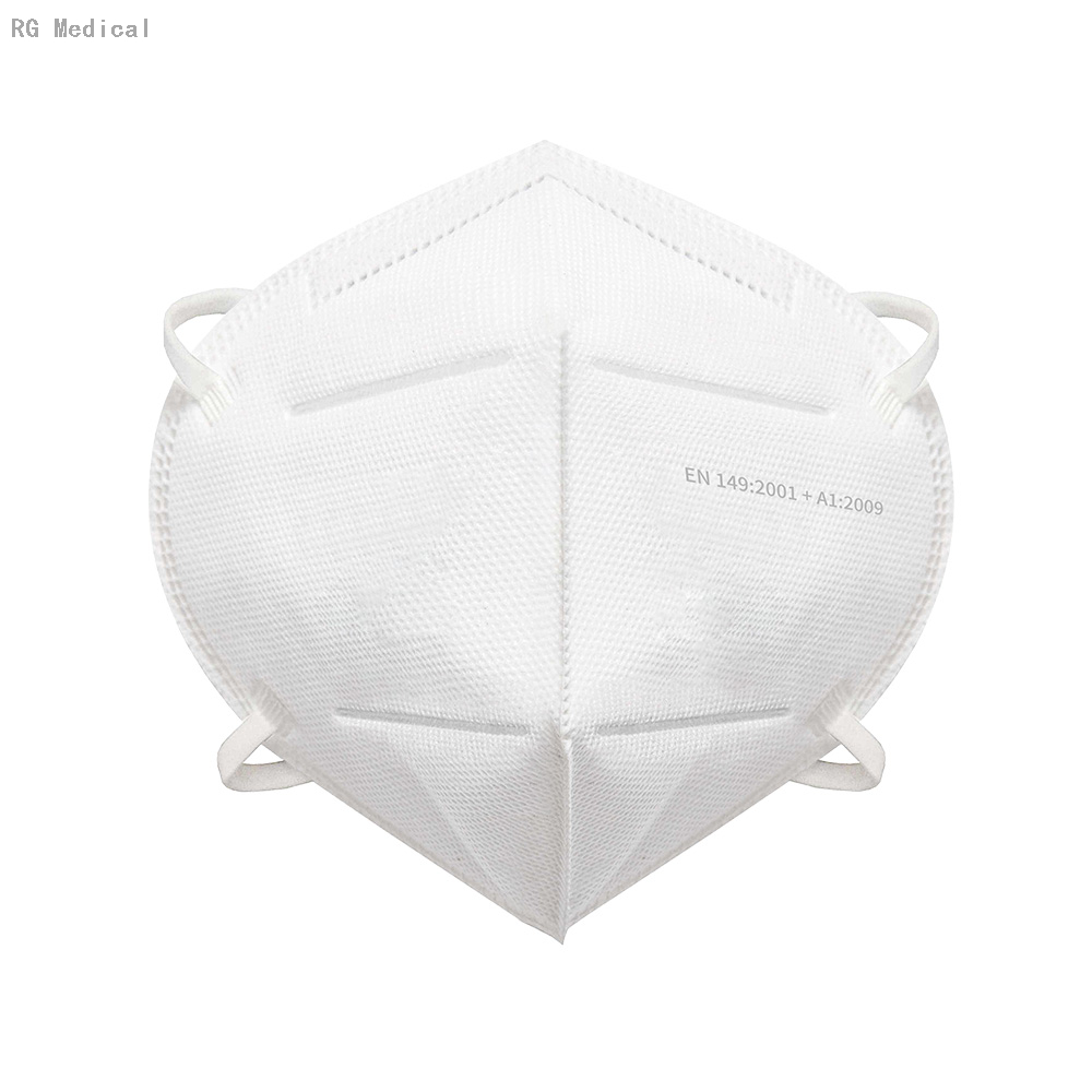 White Color Fold Type Non Medical Mask 