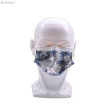 Sky Blue Camouflage Style 3 Ply Disposable Face mask