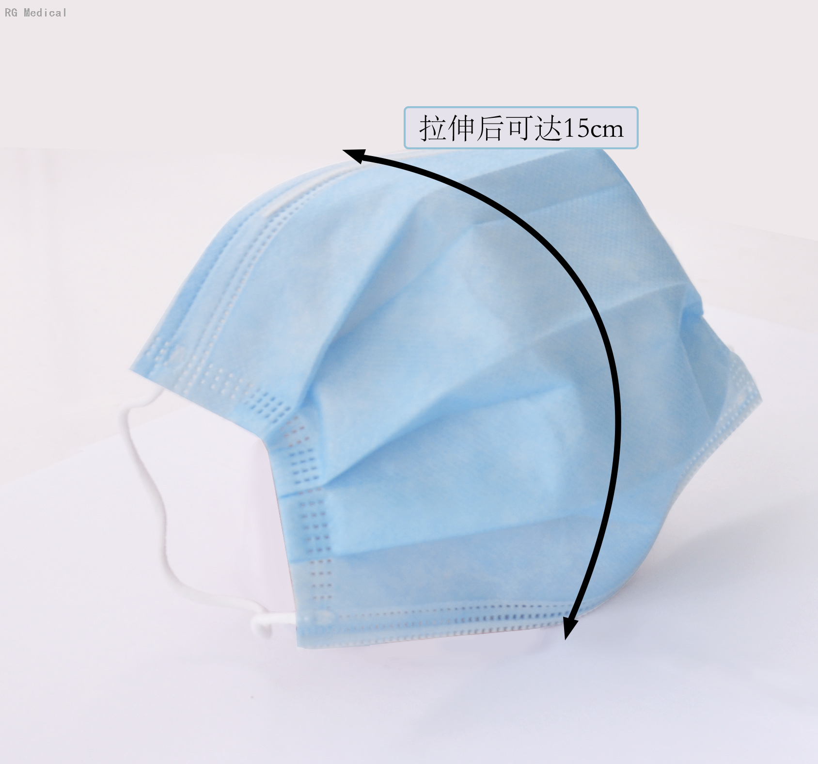 Disposable Medical Non Woven Flat Type Mask