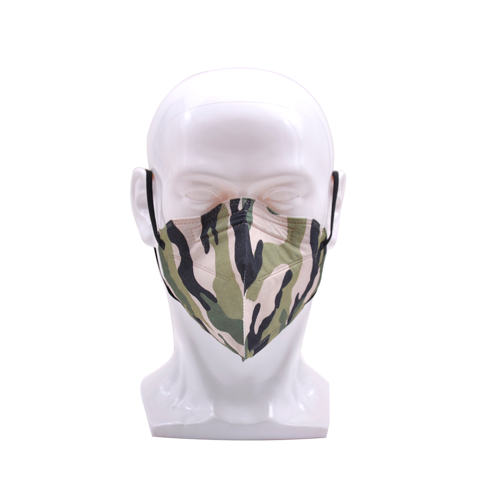 Protection PM2.5 Fold Flat Camouflage Facial FFP2 Mask 