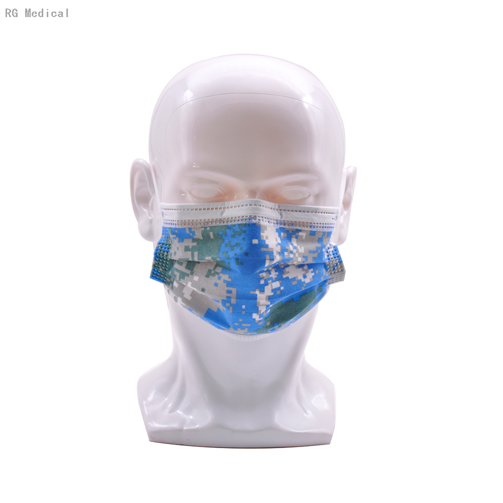  Disposable Protective Respirator Civil-used Clear Facial Mask 