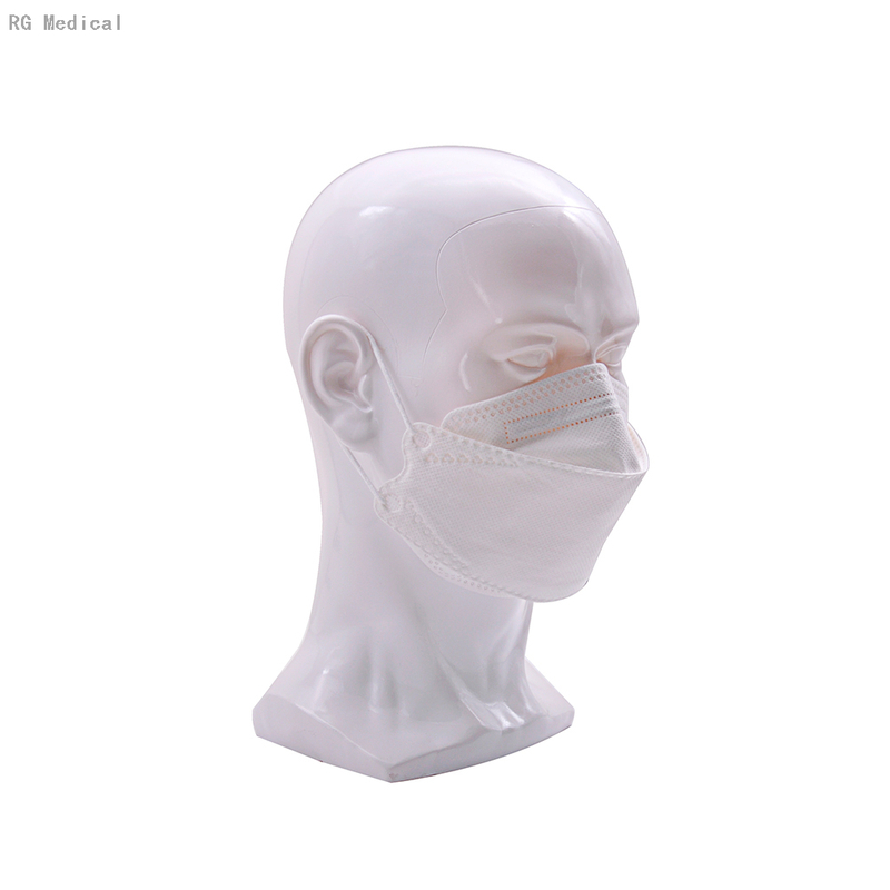 High-efficiency FFP3 Fish Type Respirator 4ply Facial Mask 