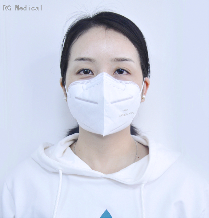 Folding Type 5 Layers Paticulate Respirator Face Mask
